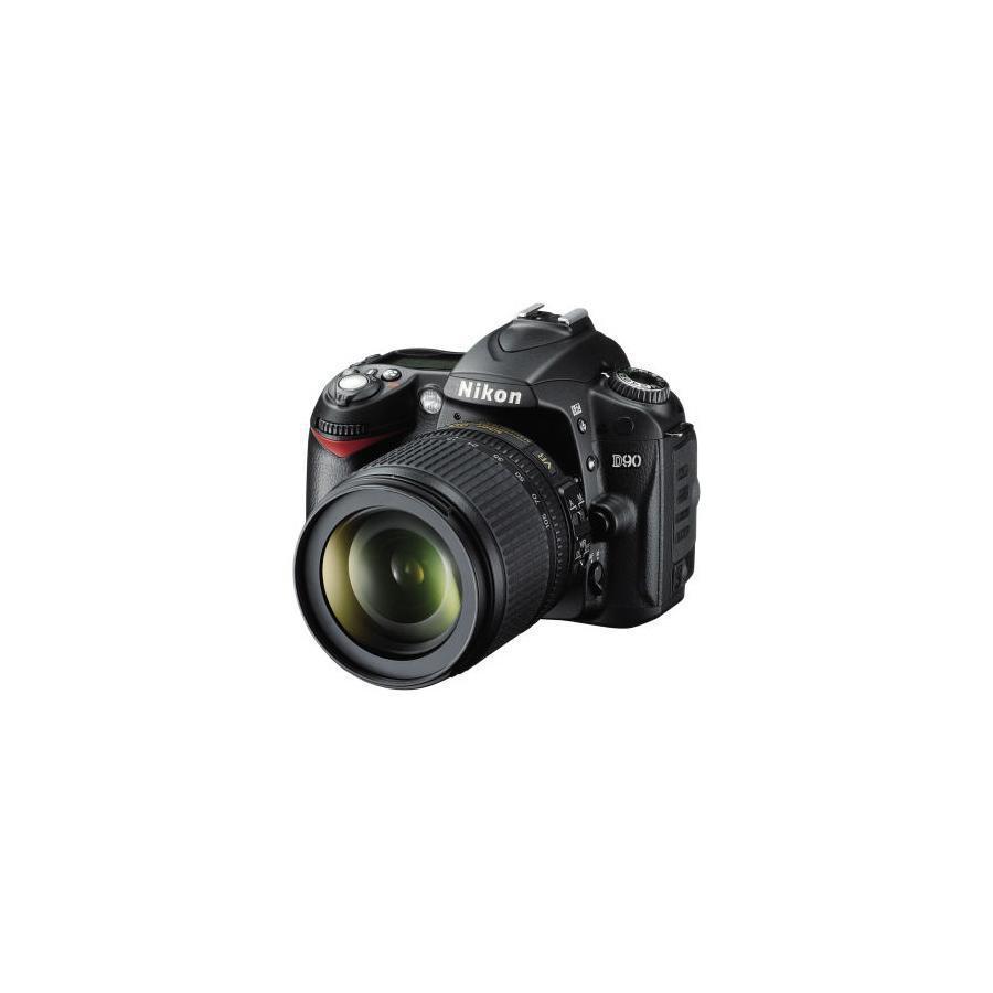 Reflex D90 - Noir + Nikon AF-S DX Nikkor 18-55mm f/3.5-5.6G VR f/3.5-5.6G Reconditionné - Nikon reconditionné disponible sur Backmarket