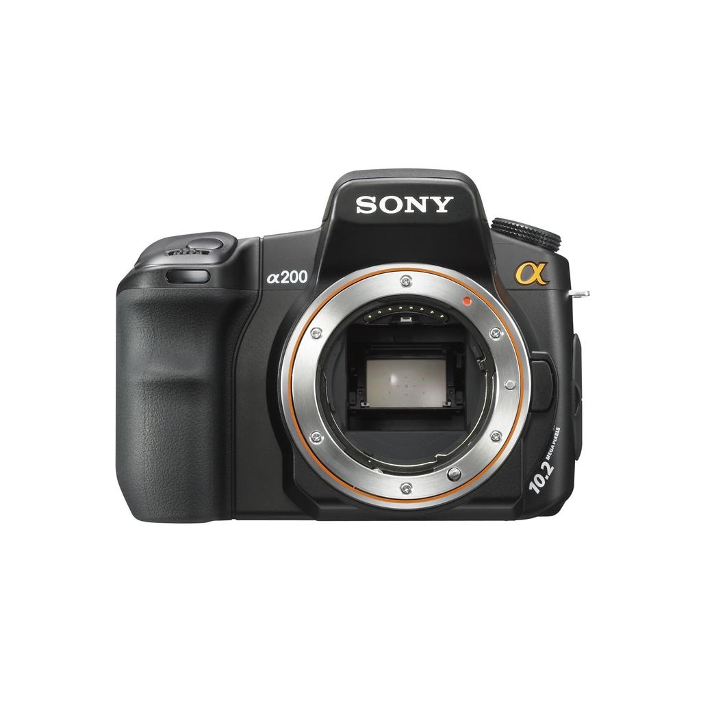 DSLR - Sony Alpha 200 - Noir + Sony Zoom DT 18-70mm f/3.5-5.6 Reconditionné - Sony reconditionné disponible sur Backmarket