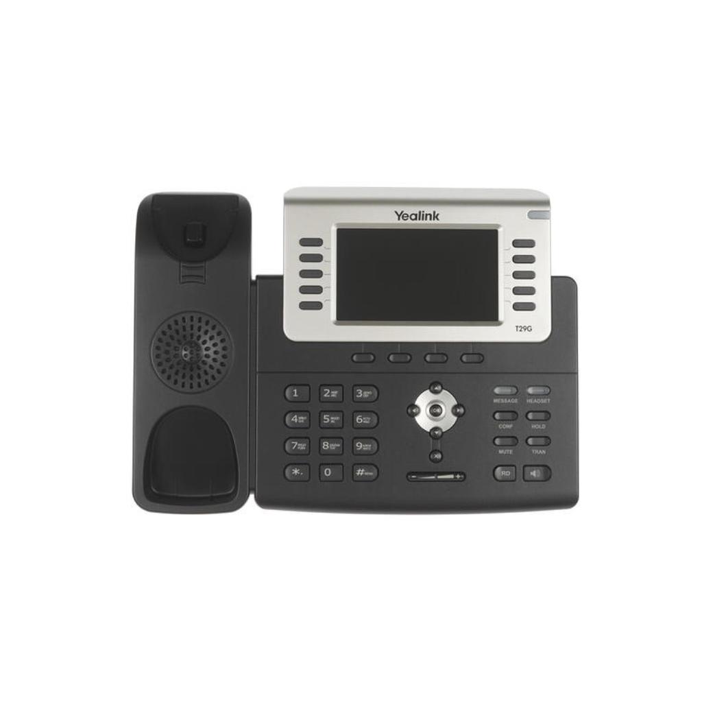 Acheter Téléphone fixe Yealink SIP-T29G Professional Gigabit Phone Reconditionné - 185,00 € Téléphone fixe Yealink SIP-T29G Professional Gigabit Phone Reconditionné - Yealink reconditionné disponible sur Backmarket
