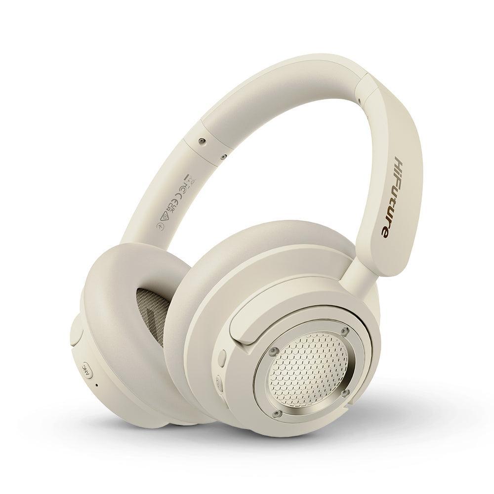 Casque réducteur de bruit gaming sans fil avec micro Hifuture FutureTour X - Or Reconditionné - HiFuture (note : cette marque peut ne pas être connue de tous reconditionné disponible sur Backmarket