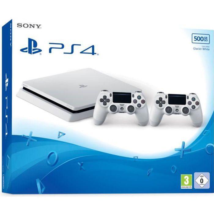 PlayStation 4 500Go - Blanc Reconditionné - Sony reconditionné disponible sur Backmarket