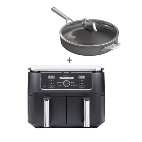Ninja AF400 - Bundle 1 Sauteuse 30cm ZEROSTICK C30130 Reconditionné - Ninja reconditionné disponible sur Backmarket