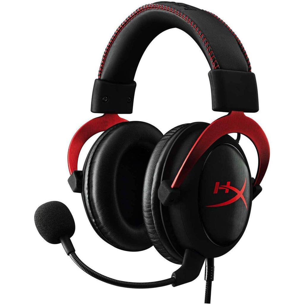Casque gaming filaire avec micro Kingston HyperX Cloud II - Rouge/Noir - Reconditionné Kingston sur Backmarket