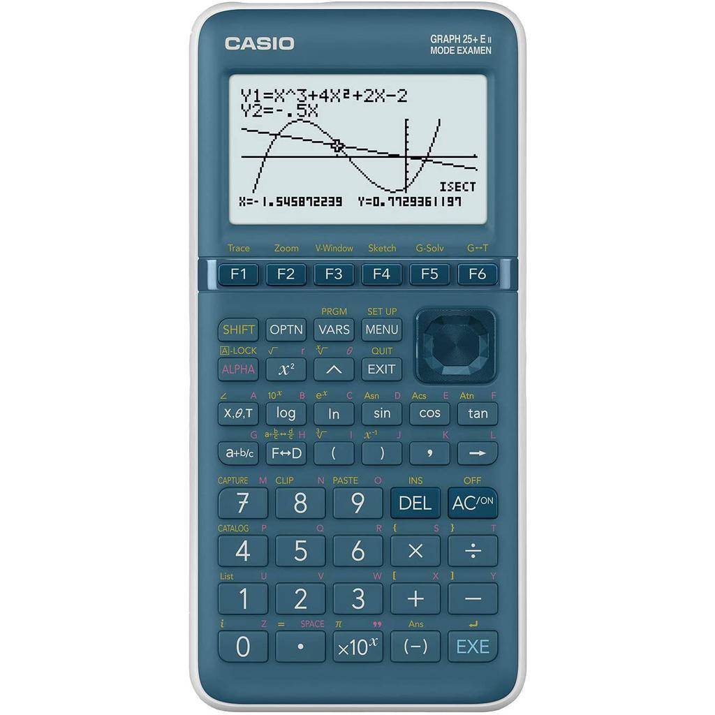 Calculatrice Casio Graph 25+ E II Mode examen Reconditionné - Casio reconditionné disponible sur Backmarket