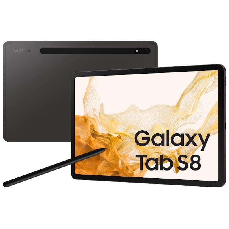 Galaxy Tab S8 128GB - Gris - WiFi + 5G Reconditionné - Samsung reconditionné disponible sur Backmarket