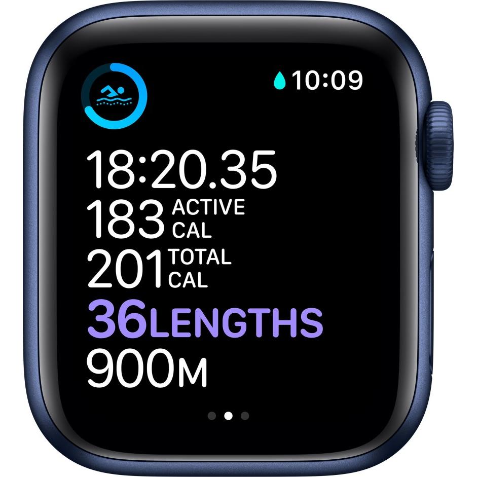 Apple Watch Series 7 (2021) - (bracelet non inclus) - GPS + Cellular 45 mm - Bleu Aluminium