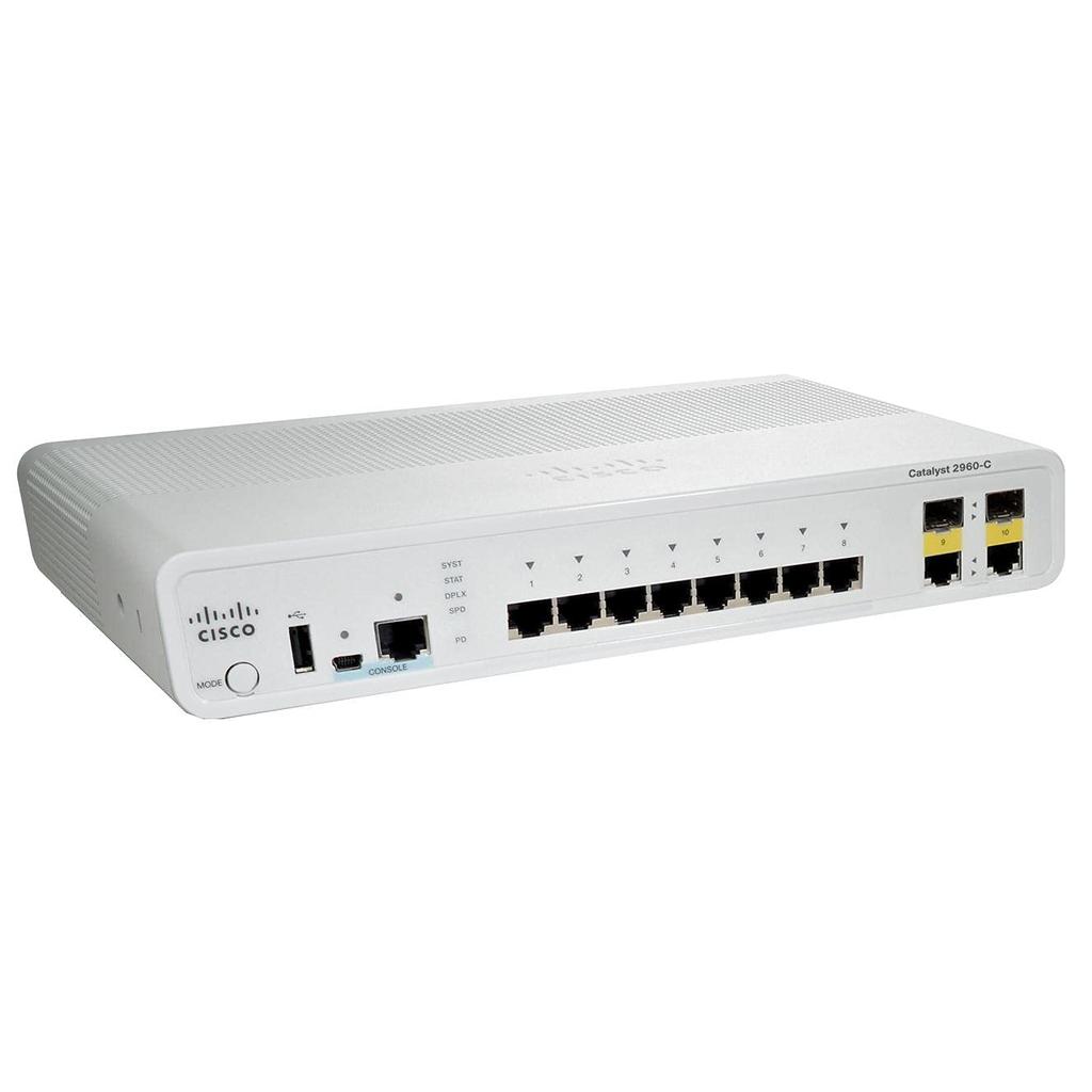 Switch Cisco WS-C2960C-8TC-L