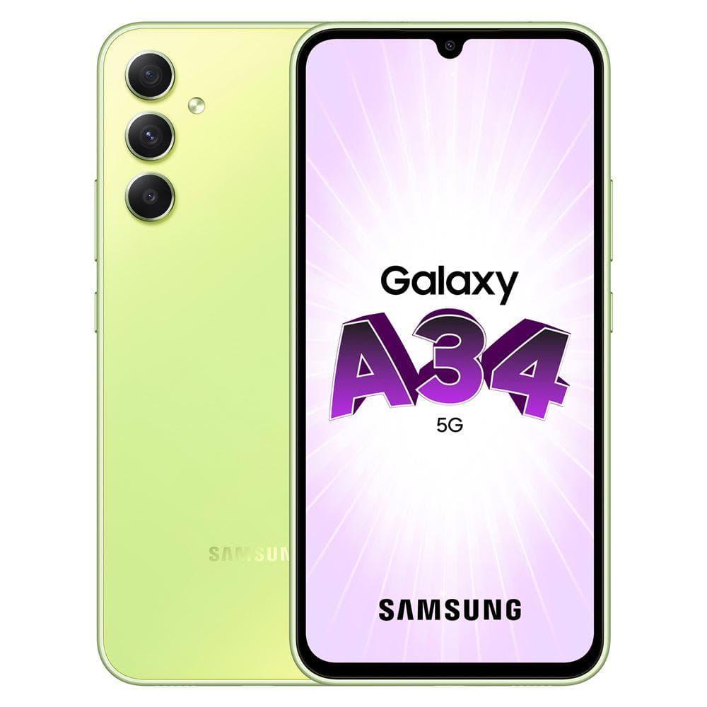 Acheter Galaxy A34 256 Go - Lime - Débloqué Reconditionné - 249,00 € Galaxy A34 256 Go - Lime - Débloqué Reconditionné - Samsung reconditionné disponible sur Backmarket