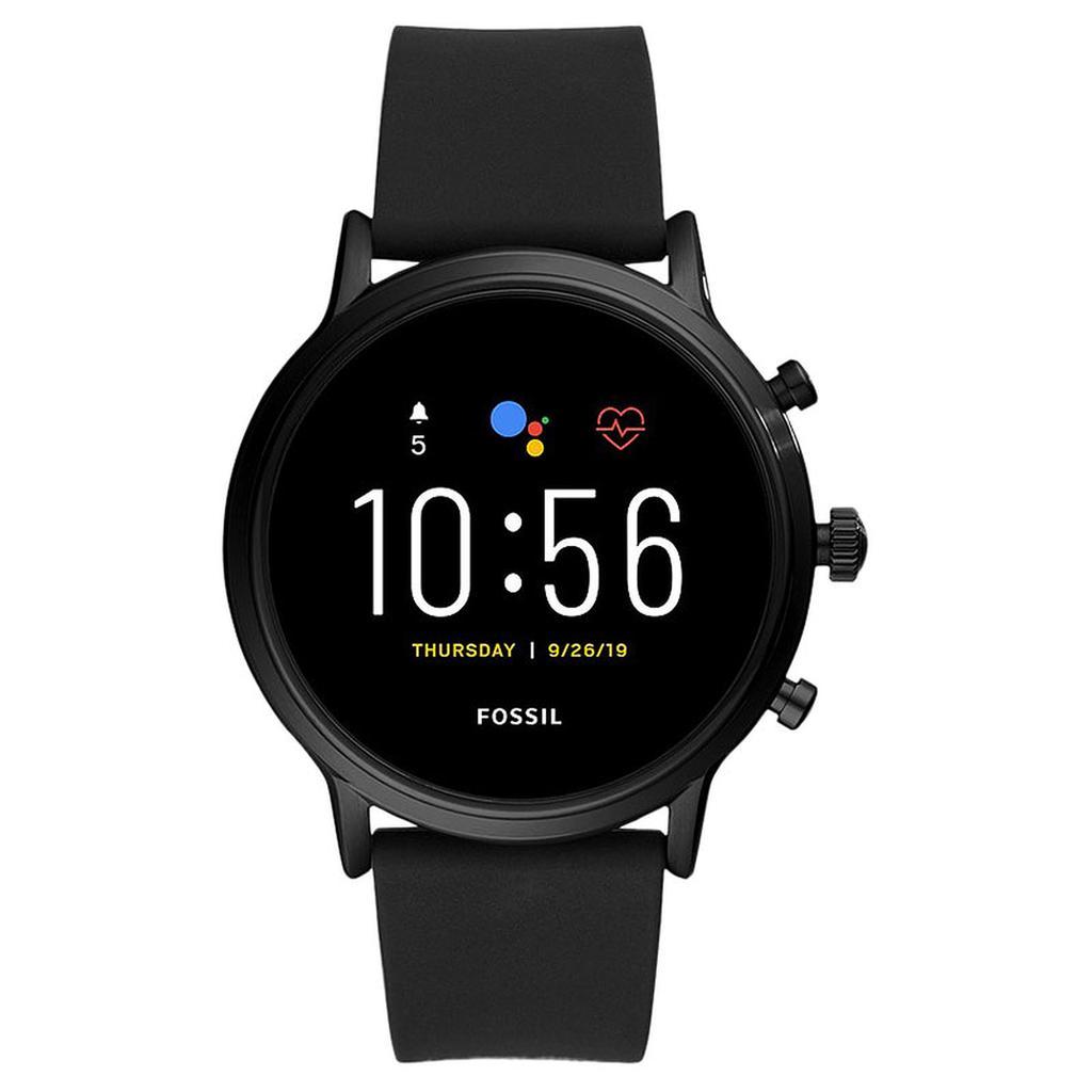 Montre Fossil Cardio GPS The Carlyle HR - Noir Reconditionné - Fossil reconditionné disponible sur Backmarket