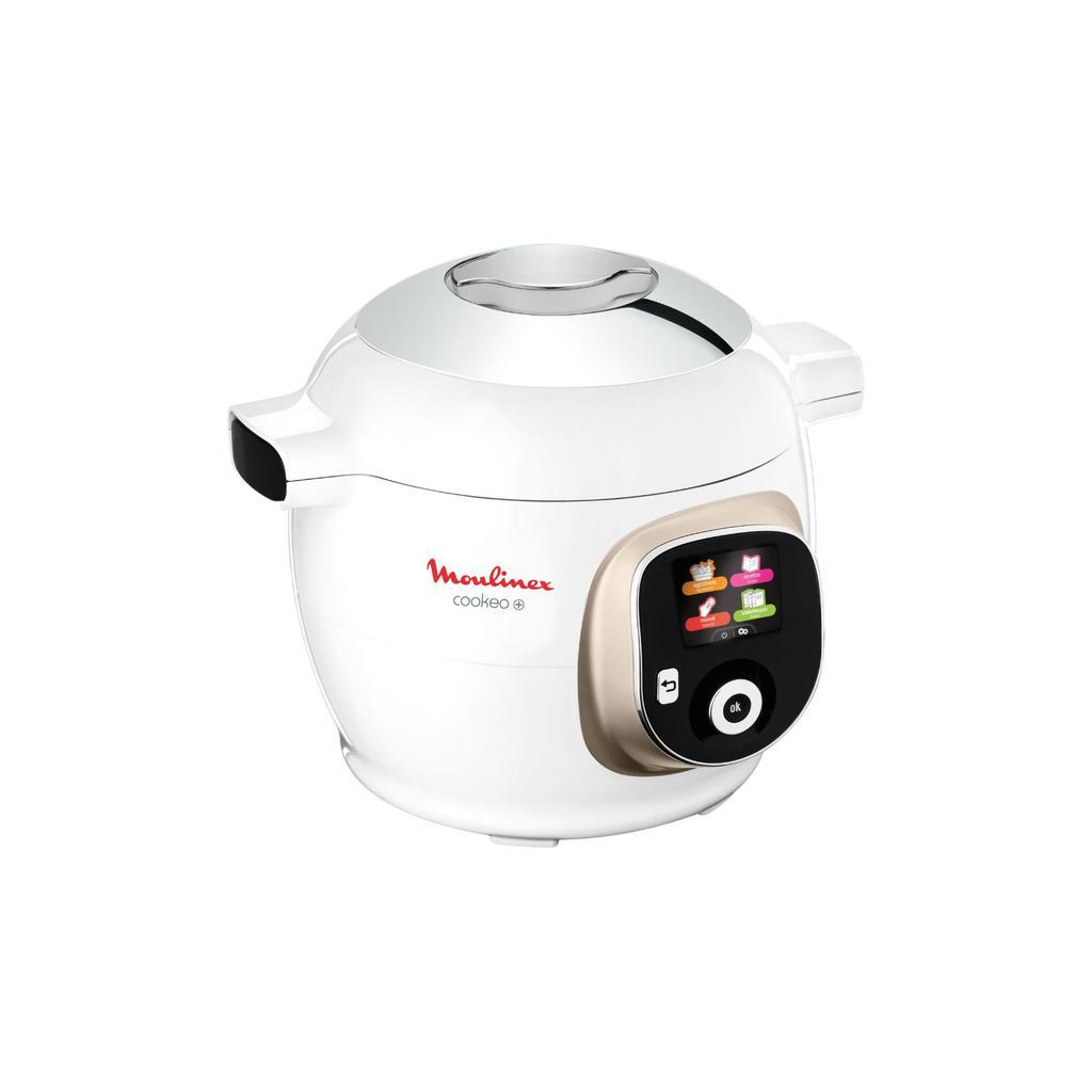 Robot cuiseur Moulinex Cookeo Plus EPC09 - CE851910 6,0000L -Blanc Reconditionné - Moulinex reconditionné disponible sur Backmarket