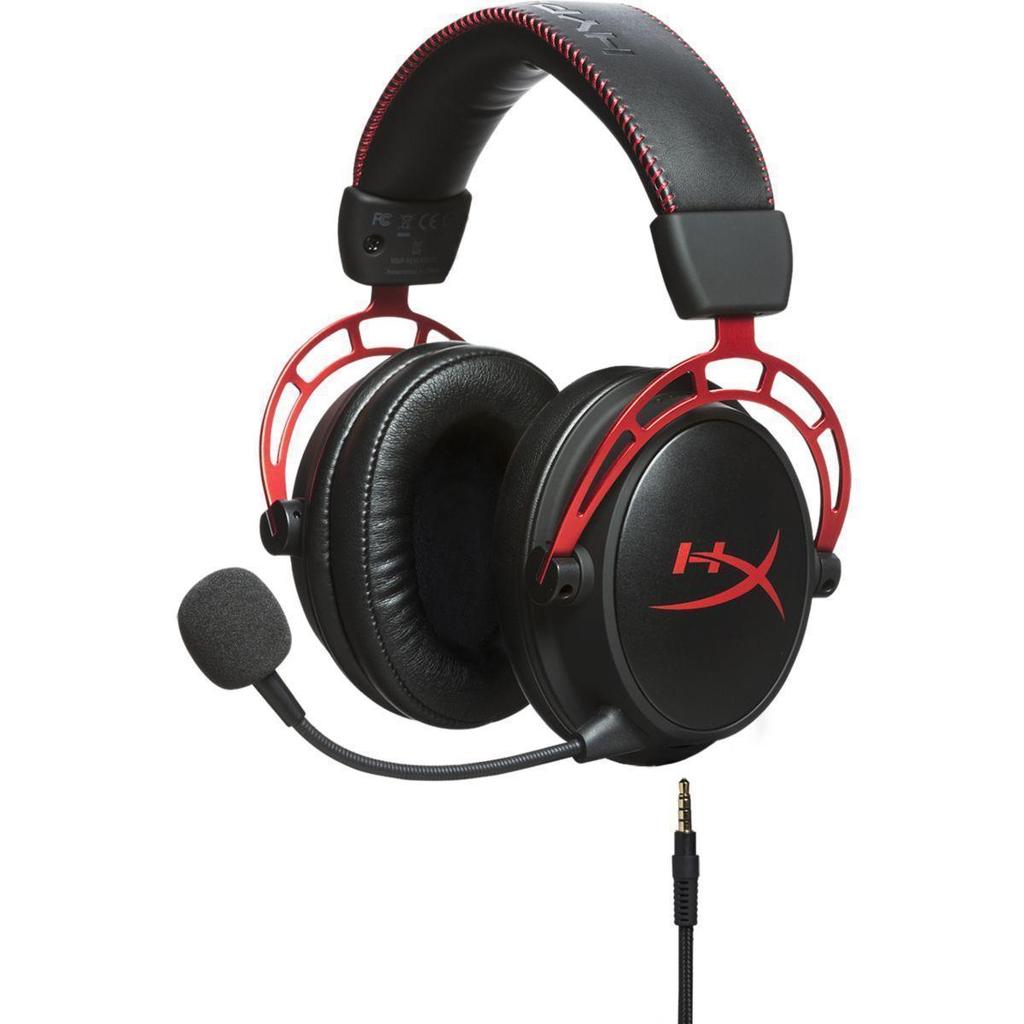 Casque gaming filaire avec micro Hyperx Cloud Alpha - Noir/Rouge - Reconditionné HyperX sur Backmarket