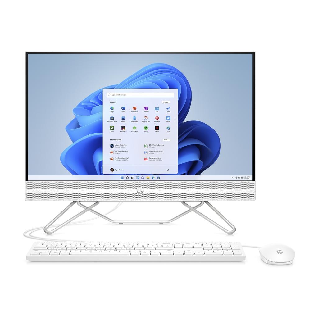 HP 24-CB1042NA 24"" Core i3 1.2 GHz - SSD 512 GB - 8GB QWERTZ - Allemand