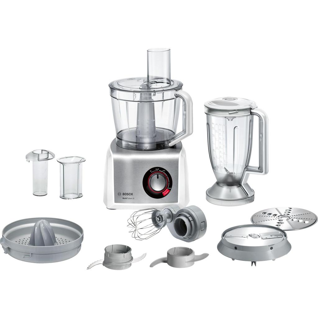 Robot ménager multifonctions Bosch MC812S820 3,9000L - Gris/Blanc