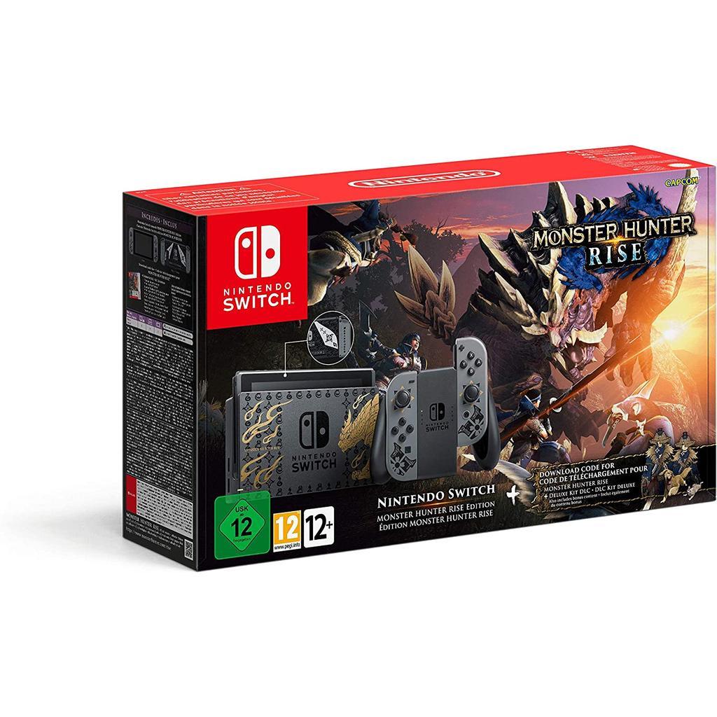 Switch 32Go - Gris - Edition limitée Monster Hunter Rise Reconditionné - Nintendo reconditionné disponible sur Backmarket