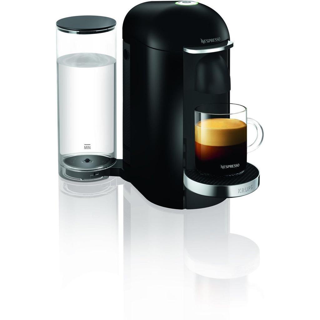 Expresso à capsules Compatible Nespresso Krups Nespresso Vertuo XN900810 1,8000L - Noir Reconditionné - Krups reconditionné disponible sur Backmarket