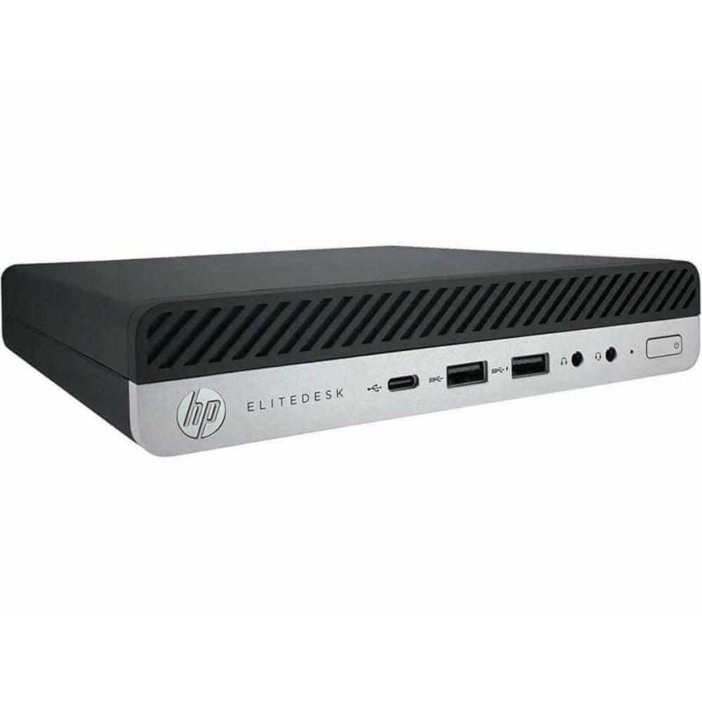 HP EliteDesk 800 G5 DM Core i5 2.3 GHz - SSD 256 Go RAM 16 Go Reconditionné - Hewlett-Packard reconditionné disponible sur Backmarket