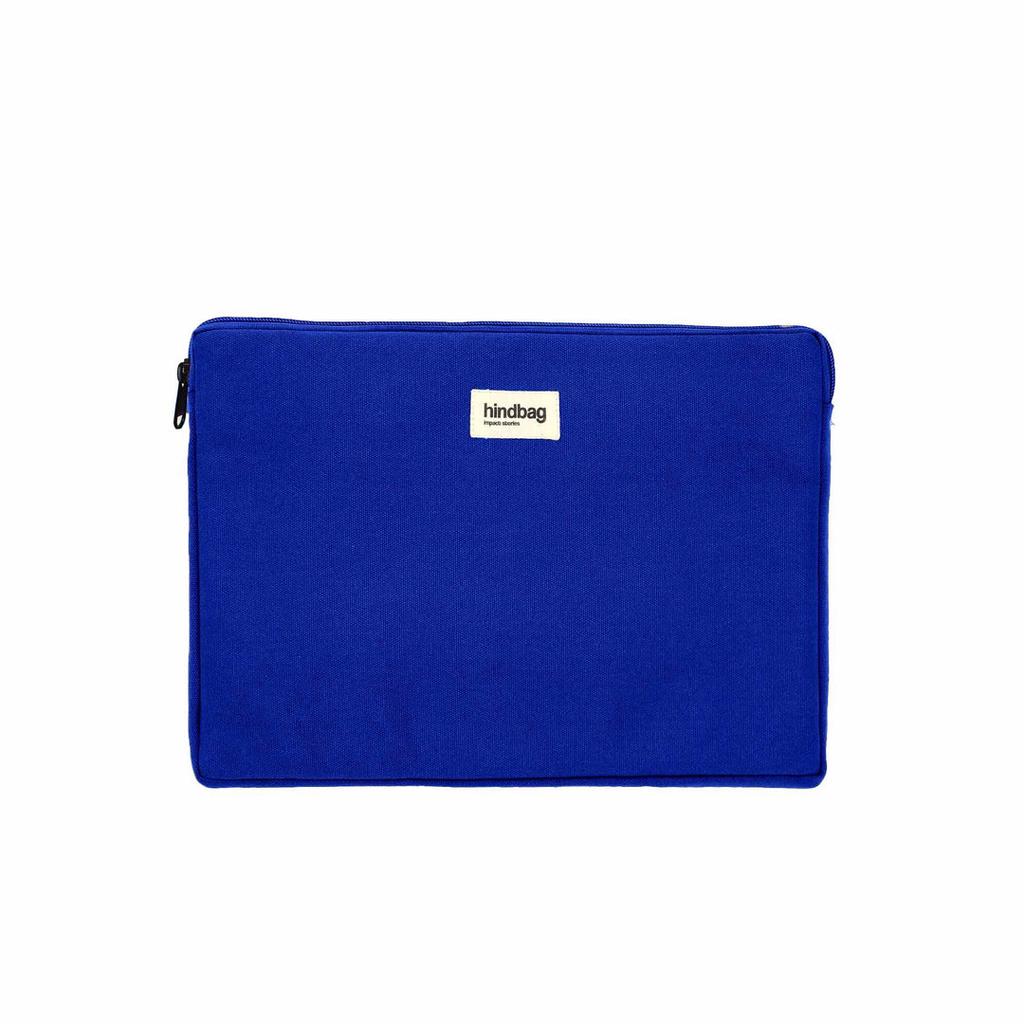 Housse Ordinateurs portables 13"" - Coton - Bleu