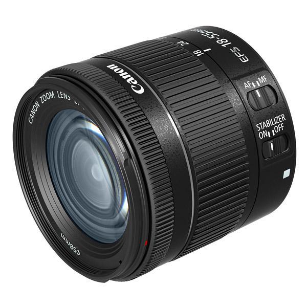 Objectif Canon EF-S 18-55mm f/4-5.6 IS STM EF-S 18-55mm 4 Reconditionné - Canon reconditionné disponible sur Backmarket