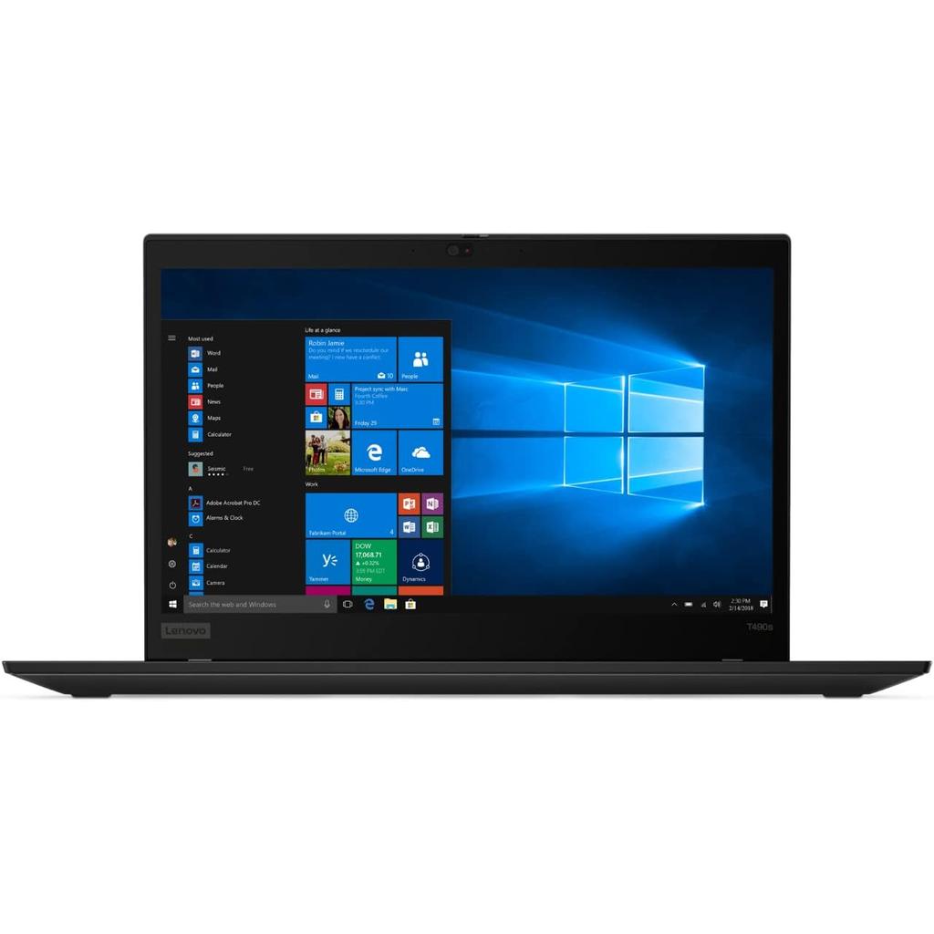 Lenovo ThinkPad T490s 14"" Core i7 1.8 GHz - SSD 256 Go - 16 Go QWERTY - Suédois