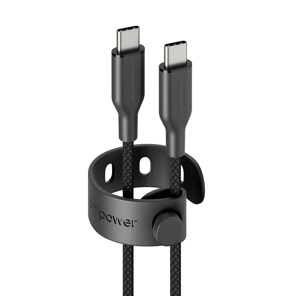 Acheter Câble Empower By Panzerglass Racing 60W USB-C to USB-C 2m Reconditionné - 19,99 € Câble Empower By Panzerglass Racing 60W USB-C to USB-C 2m Reconditionné - Empower by PanzerGlass reconditionné disponible sur Backmarket