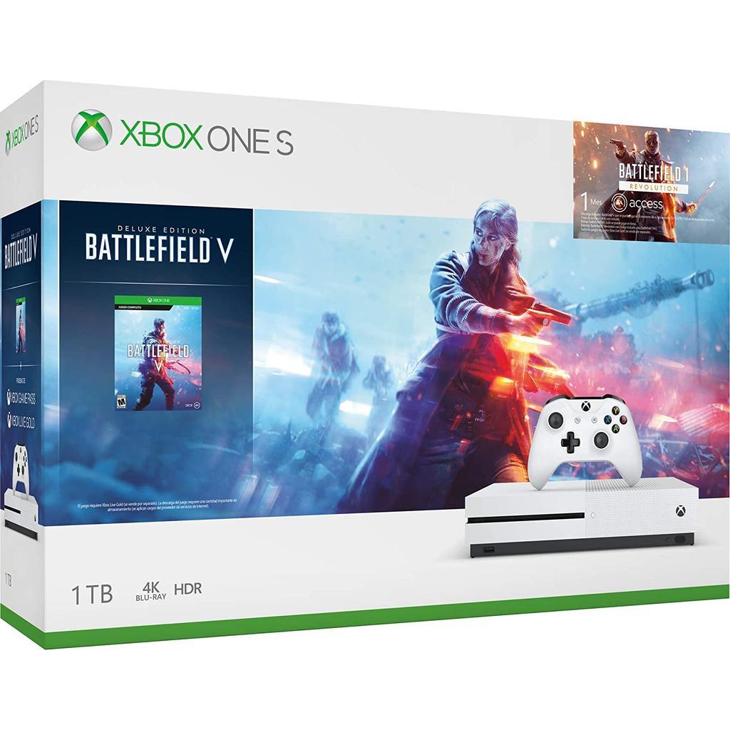 Acheter Xbox One S 1000Go - Blanc + Battlefield V Reconditionné - 299,00 € Xbox One S 1000Go - Blanc + Battlefield V Reconditionné - Microsoft reconditionné disponible sur Backmarket