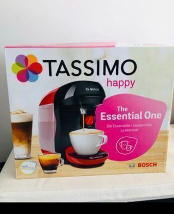 Cafetière Tassimo Happy TAS1003 Rouge et noir BOSCH - machine à café - Comme neuf sur Beebs