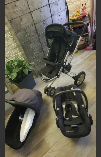 Trio poussette quinny - Bon état sur Beebs