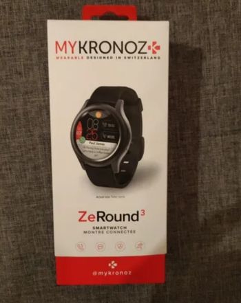 Montre connectée Zeround 3 - Comme neuf sur Beebs