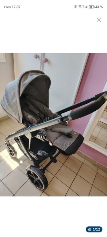 Poussette cybex balios s - Très bon état sur Beebs