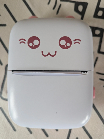Neuf - kit d'impression thermique bluetooth avec 15 rouleaux (kawaii)