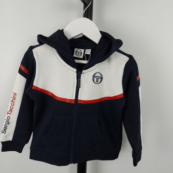 Veste à capuche zippée sergio tacchini