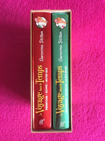 Coffret "Le Voyage dans le Temps" tome 1 & 2 - Geronimo Stilton - Hors-série