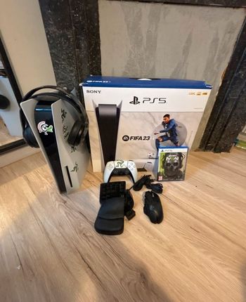 Ps5+casque+souri clavier et jeux
