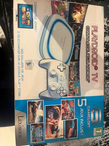 Vend console playdroid tv