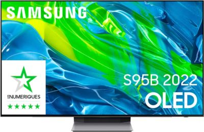 TV OLED SAMSUNG OLED QE55S95B Bon état -  reconditionné disponible sur Boulanger