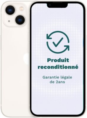 Acheter Smartphone APPLE iPhone 13 Blanc 128 Go Bon État - Bon état - 299,99 € Smartphone APPLE iPhone 13 Blanc 128 Go Bon État - Bon état - reconditionné disponible sur Boulanger