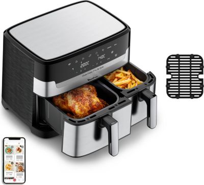 Friteuse sans huile MOULINEX Easy Fry and Grill Dual XXL 8,3L  EZ905D20 Comme neuf -  reconditionné disponible sur Boulanger
