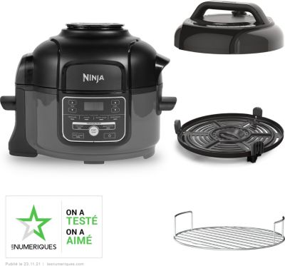 Multicuiseur NINJA Foodi OP100EU 4,7 L,  6 modes de cuisson dont air fryer Très bon état -  reconditionné disponible sur Boulanger