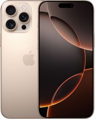 Smartphone APPLE iPhone 16 Pro Max Titane Sable 256Go Comme neuf -  reconditionné disponible sur Boulanger