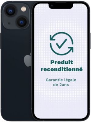 Smartphone APPLE iPhone 13 mini Noir 128Go Très Bon État - Très bon état -  reconditionné disponible sur Boulanger