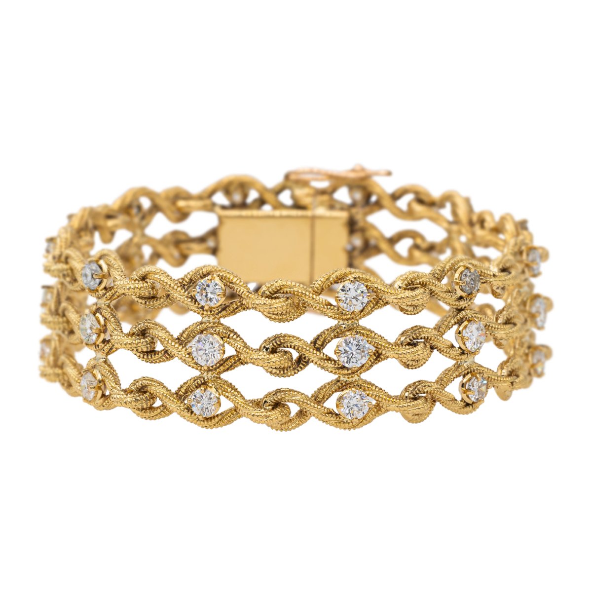 Bracelet Or jaune Diamant