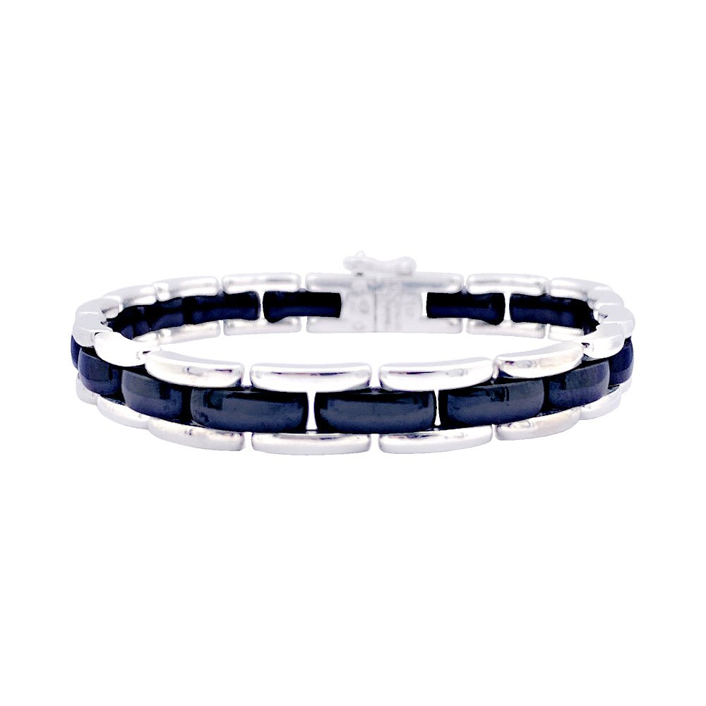 Bracelet Chanel, "Ultra", or blanc et céramique.