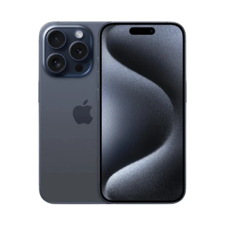 Apple - iPhone 15 Pro - 256 Go - Reconditionné - Très bon état - Titane bleu