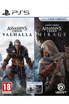 Acheter Compilation Assassin's Creed Valhalla PS5 + Assassin's Creed Mirage PS5 Très bon état - 30,63 € Compilation Assassin's Creed Valhalla PS5 + Assassin's Creed Mirage PS5 Très bon état - Ubisoft reconditionné disponible sur Darty