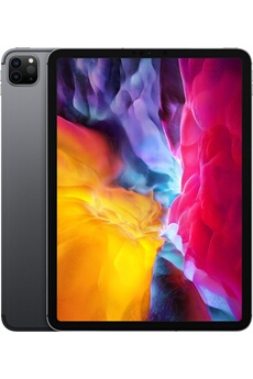 iPad Pro 11"" 128 Go Gris sidéral Wi-Fi Cellular 2020 2ème génération Très bon état - Apple reconditionné disponible sur Darty