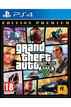 Grand Theft Auto V Edition Premium Online PS4 Très bon état - Rockstar reconditionné disponible sur Darty