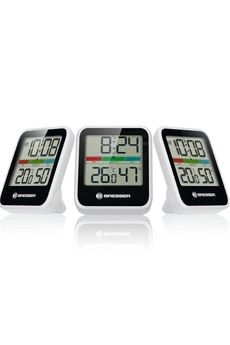 Thermo- / Hygrometre Climate Set de 3 coloris blanc 7000016 GYE000 Très bon état - Bresser reconditionné disponible sur Darty