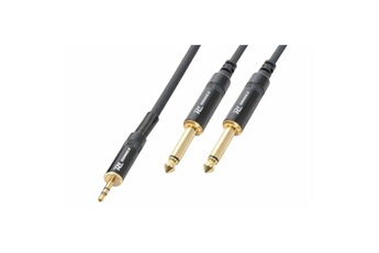 Acheter PD Connex Câble Audio Cordon Jack 3,5 Mâle Stéréo/2x Jack 6,35 Mono - 6m Très bon état - 23,90 € PD Connex Câble Audio Cordon Jack 3,5 Mâle Stéréo/2x Jack 6,35 Mono - 6m Très bon état - N/A reconditionné disponible sur Darty