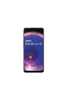 Find X5 Lite - 5G smartphone - double SIM - RAM 8 Go / Mémoire interne 256 Go - microSD slot - OLED display - 6.43"" - 2400 x 1080 pixels (90 Hz) - 3 État correct - Oppo reconditionné disponible sur Darty