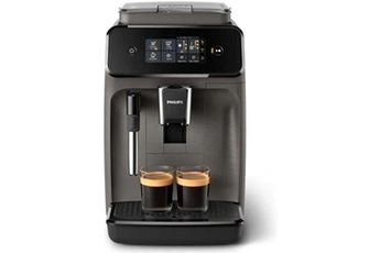 Series 1200 EP1224 - Machine à café automatique avec mousseur à lait - 15 bar - gris cachemire Très bon état - Philips reconditionné disponible sur Darty